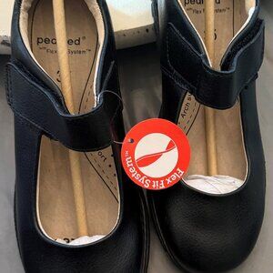 pediped Ann Black leather shoes